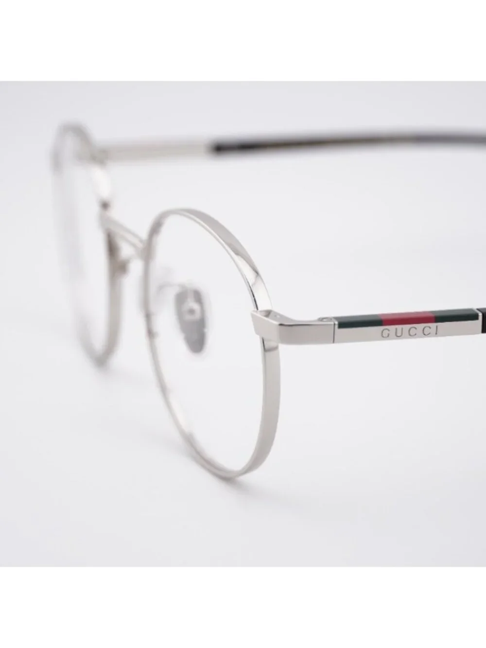 Gucci GG1966OK 001 Eyeglasses Silver 51mm Round Frame